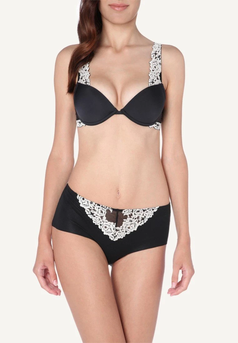 Intimissimi Damen PRETTY FLOWERS - Push-up BH - Black 3 Intimissimi Damen PRETTY FLOWERS - Push-up BH - Black