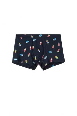 Intimissimi Herren MIT EIS-PRINT AUS ELASTISCHER SUPIMA®-BAUMWOLLE - Panties - St Gelati Blu Notte -INTIMISSIMI Verkäufe 022c34c96c6e4a6f93bfc3061108ec20