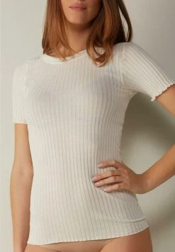 Intimissimi Damen T-Shirt Print - Talco