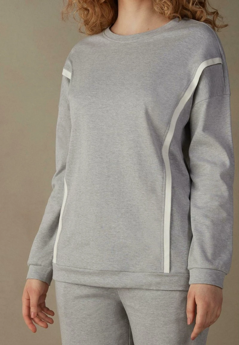 Intimissimi Damen Nachtwäsche Shirt - Hellgrau - Grey Melange 3 Intimissimi Damen Nachtwäsche Shirt - Hellgrau - Grey Melange