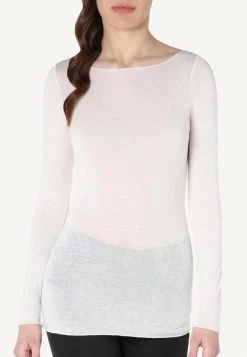 INTIMISSIMI Verkäufe 48 Intimissimi Damen ULTRALIGHT U BOOT AUSSCHNITT - Langarmshirt - White