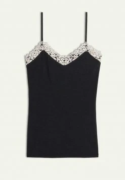 Intimissimi Damen MICROMODAL PRETTY FLOWERS - Unterhemd/-shirt - Nero/ivory 10 Intimissimi Damen MICROMODAL PRETTY FLOWERS - Unterhemd/-shirt - Nero/ivory -INTIMISSIMI Verkäufe 06ae4bd826c249258285a223dee76c8c