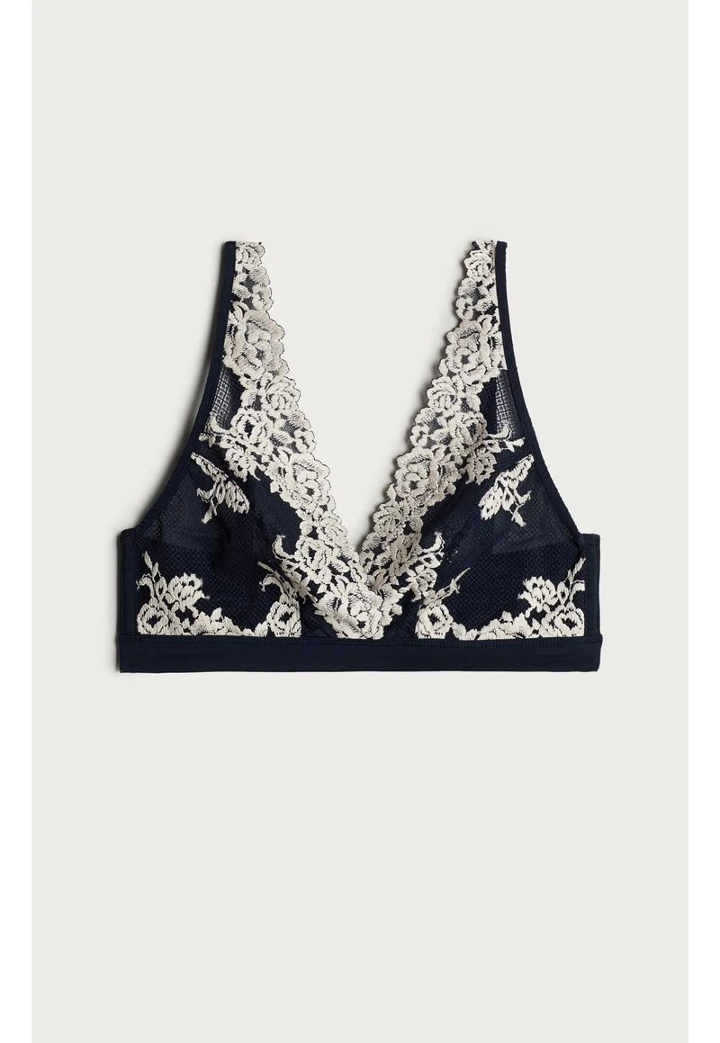 Intimissimi Damen TRIANGEL SPITZE PRETTY FLOWERS - Triangel BH - Multifarben - 347i - Blu Intenso/vanilla 6 Intimissimi Damen TRIANGEL SPITZE PRETTY FLOWERS - Triangel BH - Multifarben - 347i - Blu Intenso/vanilla – Bild 4