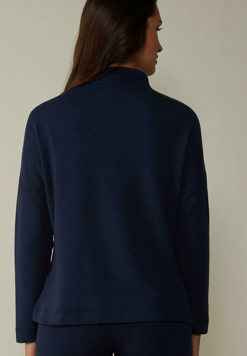 Intimissimi Damen Langarmshirt - Blau Intense Blue 4 Intimissimi Damen Langarmshirt - Blau Intense Blue – Bild 2
