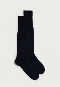 Intimissimi Herren LANGE STRÜMPFE AUS WARME BAUMWOLLE - Kniestrümpfe - Blu