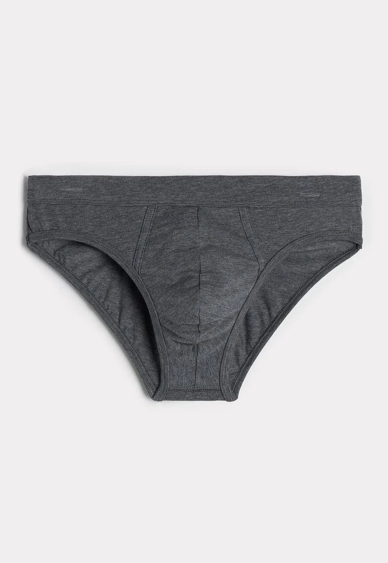 Intimissimi Herren SUPIMA - Slip - Grafite Mel 6 Intimissimi Herren SUPIMA - Slip - Grafite Mel – Bild 4