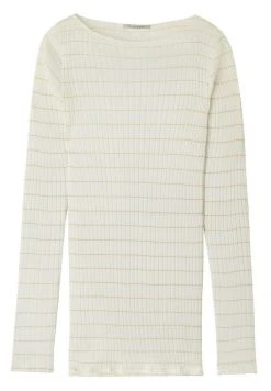 Intimissimi Damen MIT AUS - Strickpullover - Puderweiss Lurexstreifen -INTIMISSIMI Verkäufe 0d2d7b8842da44908c037158f75a2f95