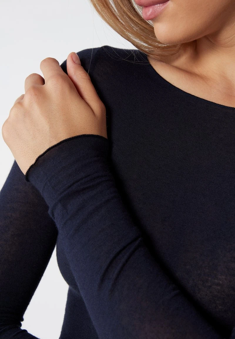 Intimissimi Damen ULTRALIGHT U BOOT AUSSCHNITT - Langarmshirt - Dark Blue 6 Intimissimi Damen ULTRALIGHT U BOOT AUSSCHNITT - Langarmshirt - Dark Blue – Bild 4