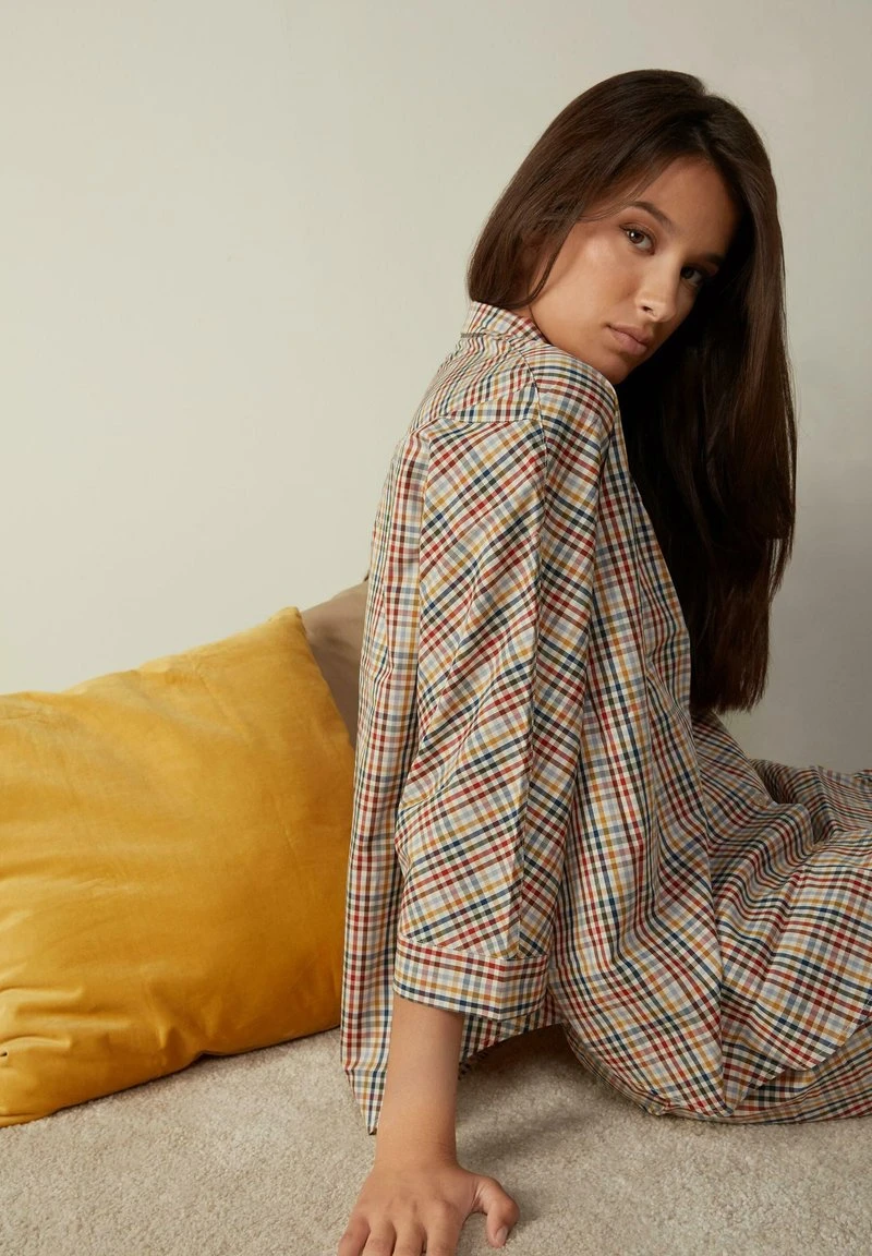 Intimissimi Damen Nachtwäsche Shirt - Multifarben - 738i - Autumn Check 8 Intimissimi Damen Nachtwäsche Shirt - Multifarben - 738i - Autumn Check – Bild 6