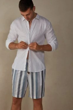 Intimissimi Herren Shorts - Blue Micro Stripe 11 Intimissimi Herren Shorts - Blue Micro Stripe -INTIMISSIMI Verkäufe 1a0432f94da04f16a64c71eba9656468