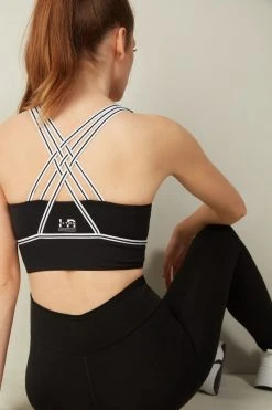 Intimissimi Damen MIT INNENSEITE AUS SUPIMA - Sport-BH Mit Mittlerer Stützkraft - Schwarz Black/white 12 Intimissimi Damen MIT INNENSEITE AUS SUPIMA - Sport-BH Mit Mittlerer Stützkraft - Schwarz Black/white -INTIMISSIMI Verkäufe 1a940de95f0d497c9f7c2c0b4f7359eb