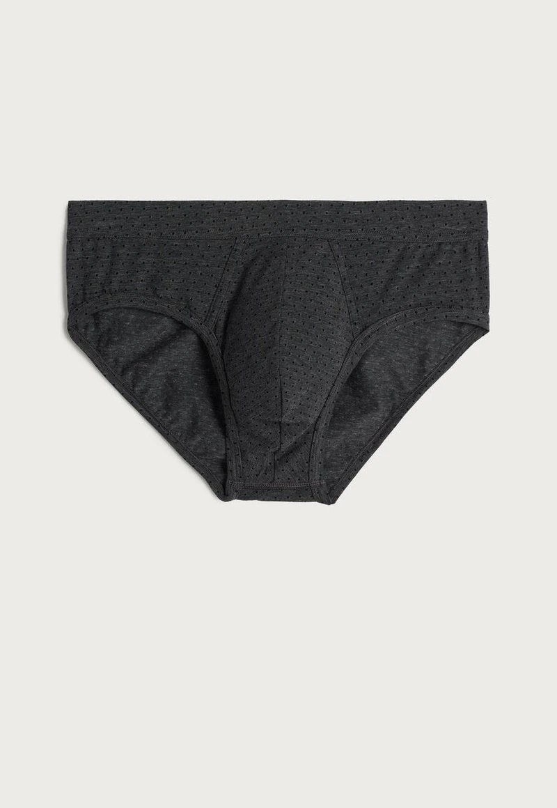 Intimissimi Herren Slip - Dunkelgrau I Black Graphite Blend 6 Intimissimi Herren Slip - Dunkelgrau I Black Graphite Blend – Bild 4