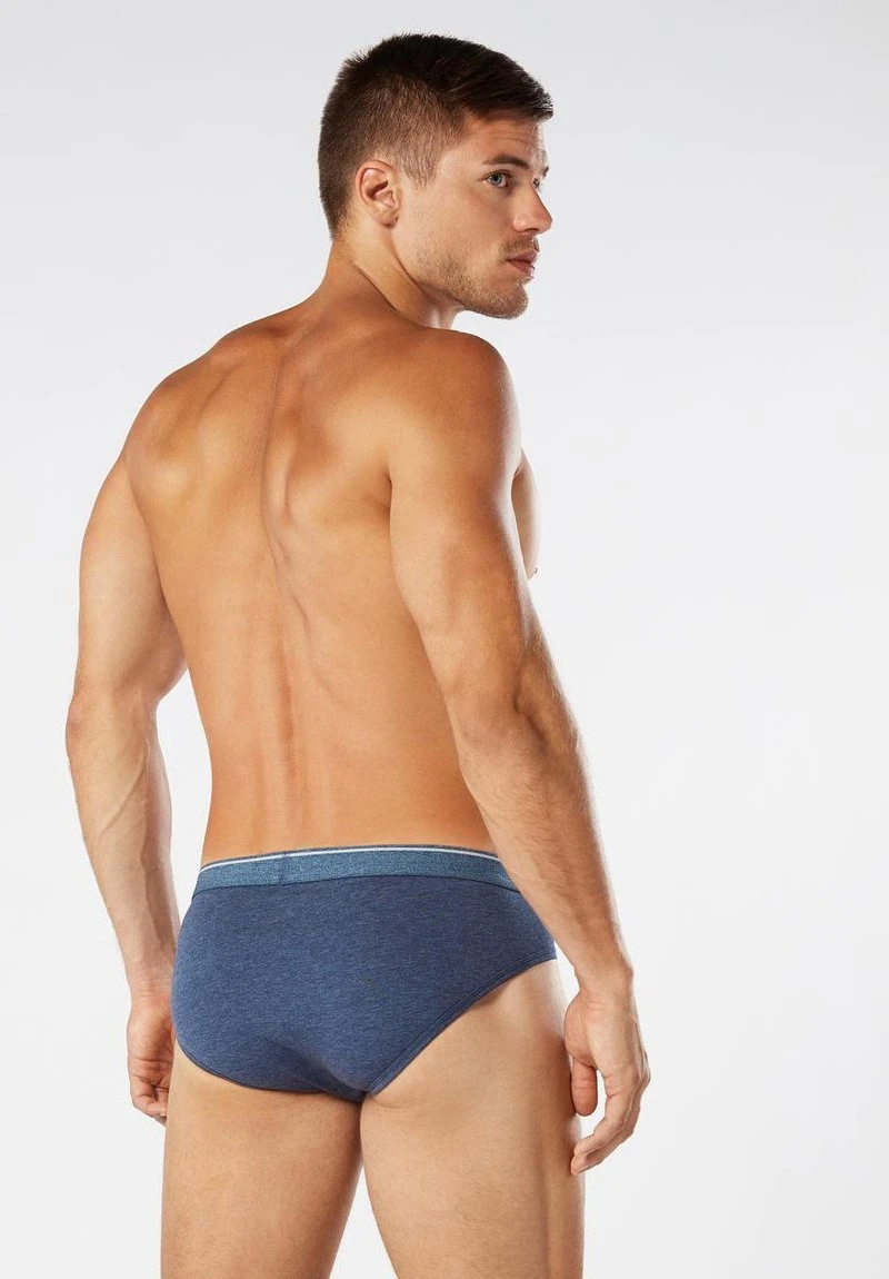 Intimissimi Herren MIT SICHTBAREM BUND - Slip - Denim Mel/grigio Chiaro Mel 4 Intimissimi Herren MIT SICHTBAREM BUND - Slip - Denim Mel/grigio Chiaro Mel – Bild 2