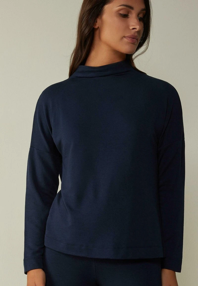 Intimissimi Damen Langarmshirt - Blau Intense Blue 3 Intimissimi Damen Langarmshirt - Blau Intense Blue