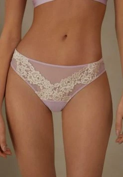 Intimissimi Damen SLIP PRETTY FLOWERS - Slip - Hellrosa Lilac Orchid Ivory