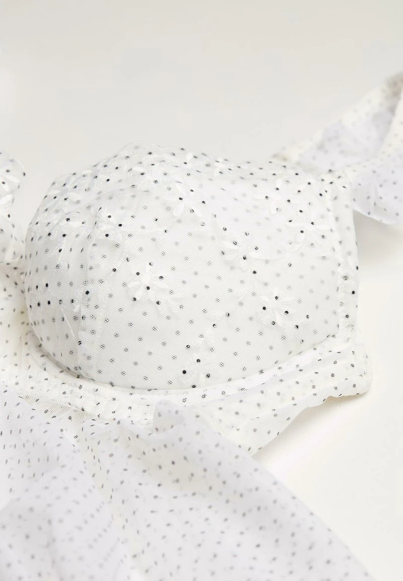 Intimissimi Damen BABYDOLL CARIOCA LITTLE PLEASURES - Nachthemd - Elfenbein Powder White Black 7 Intimissimi Damen BABYDOLL CARIOCA LITTLE PLEASURES - Nachthemd - Elfenbein Powder White Black – Bild 5