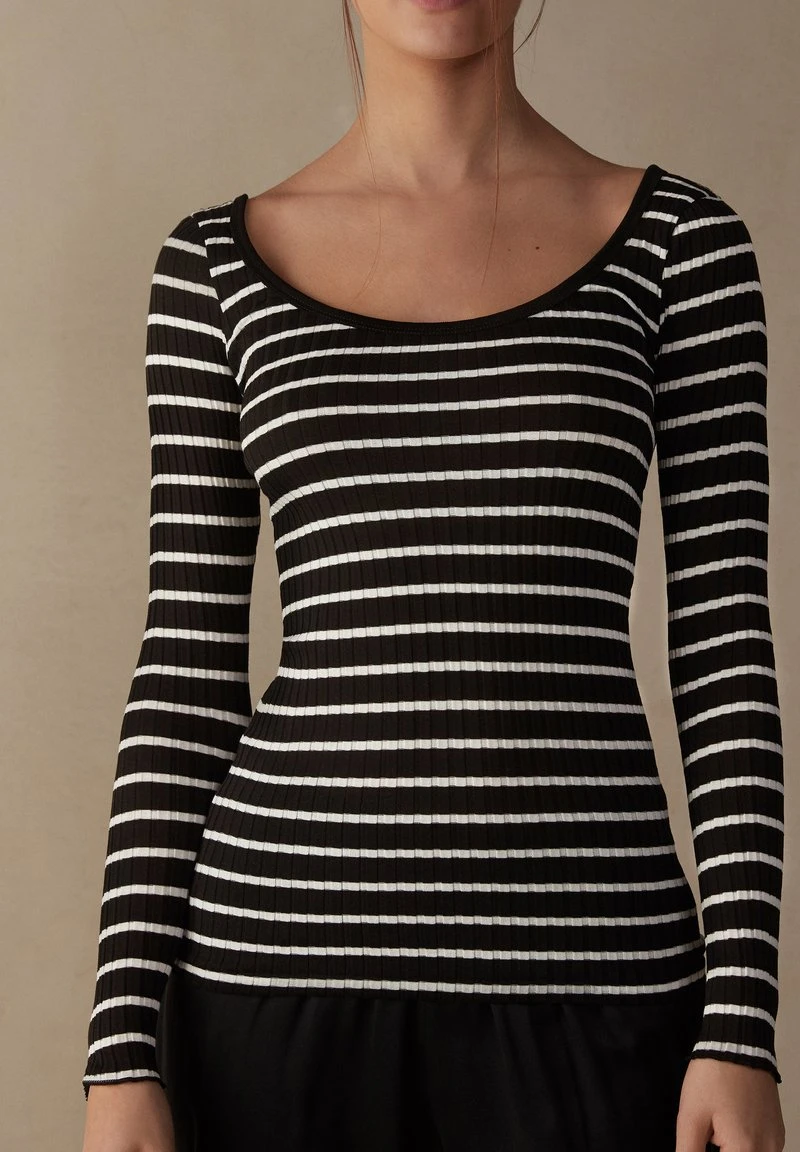 Intimissimi Damen Strickpullover - Schwarz 3 Intimissimi Damen Strickpullover - Schwarz