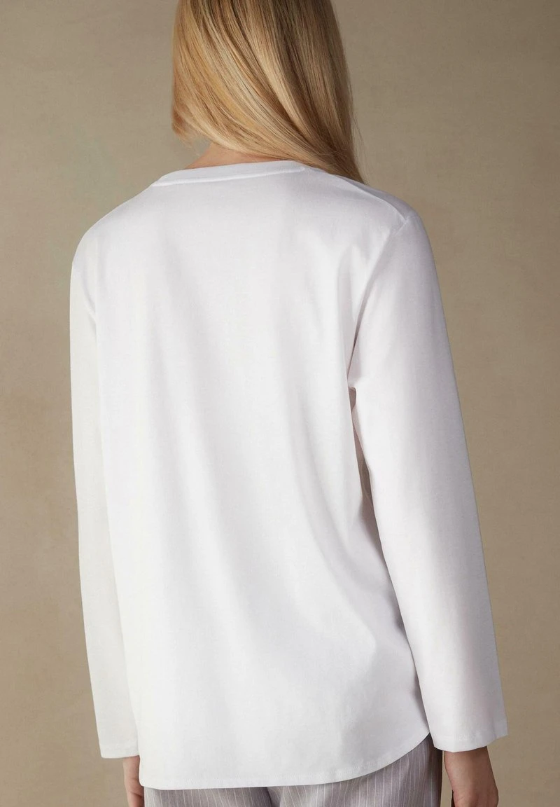 Intimissimi Damen Nachtwäsche Shirt - Weiss 4 Intimissimi Damen Nachtwäsche Shirt - Weiss – Bild 2