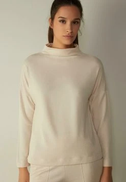 Intimissimi Damen Langarmshirt - Natürlich Rope Beige