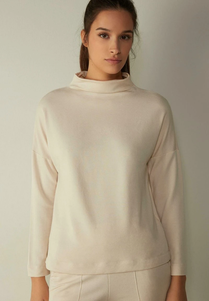 Intimissimi Damen Langarmshirt - Natürlich Rope Beige 3 Intimissimi Damen Langarmshirt - Natürlich Rope Beige