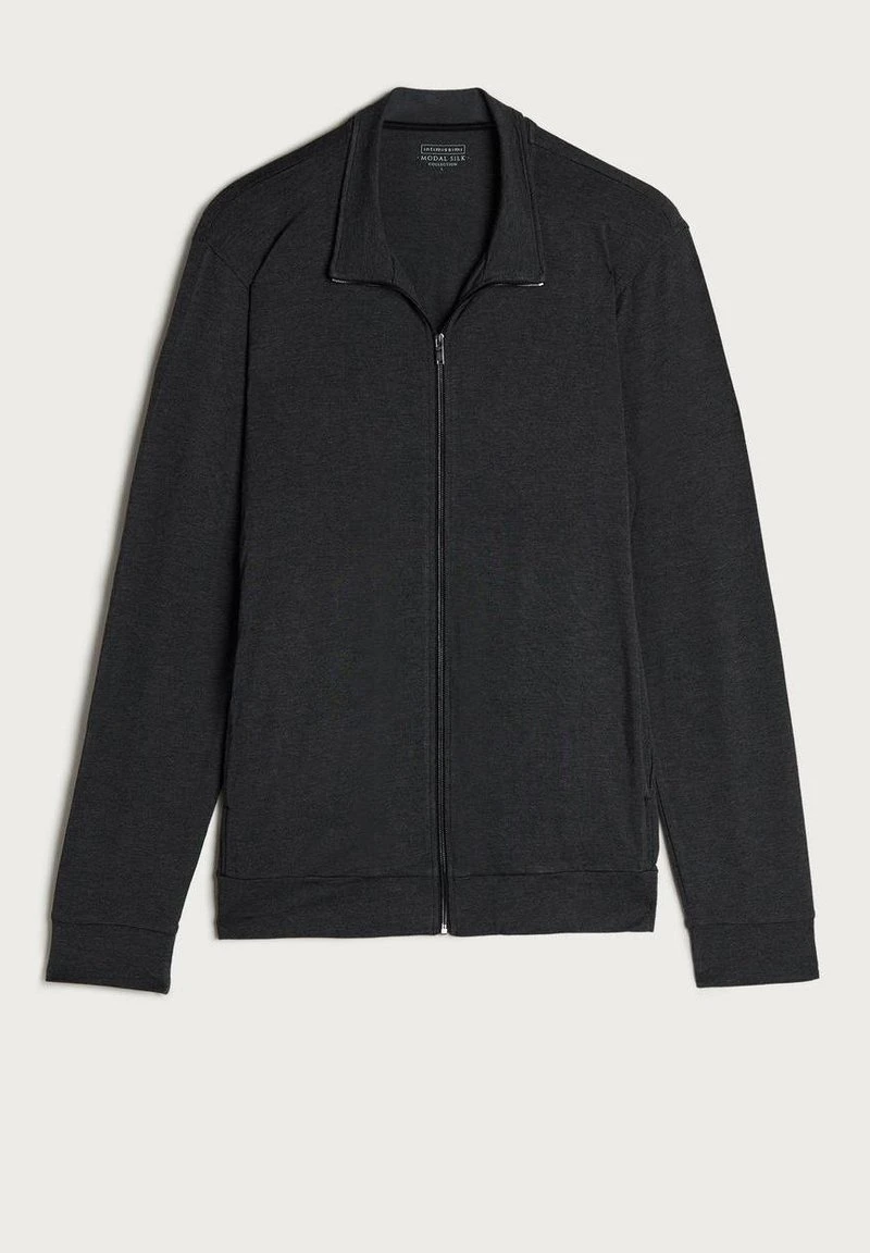 Intimissimi Herren Nachtwäsche Shirt - Grigio Scuro Mel. 6 Intimissimi Herren Nachtwäsche Shirt - Grigio Scuro Mel. – Bild 4