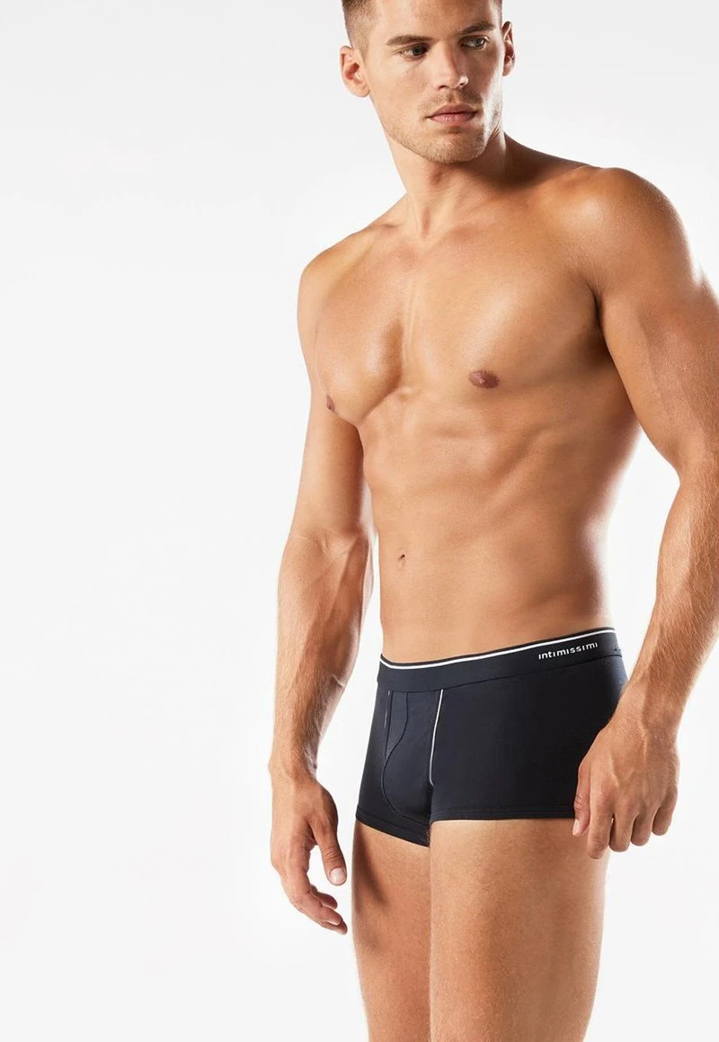 Intimissimi Herren Panties - Righe Bicolor Nero 3 Intimissimi Herren Panties - Righe Bicolor Nero