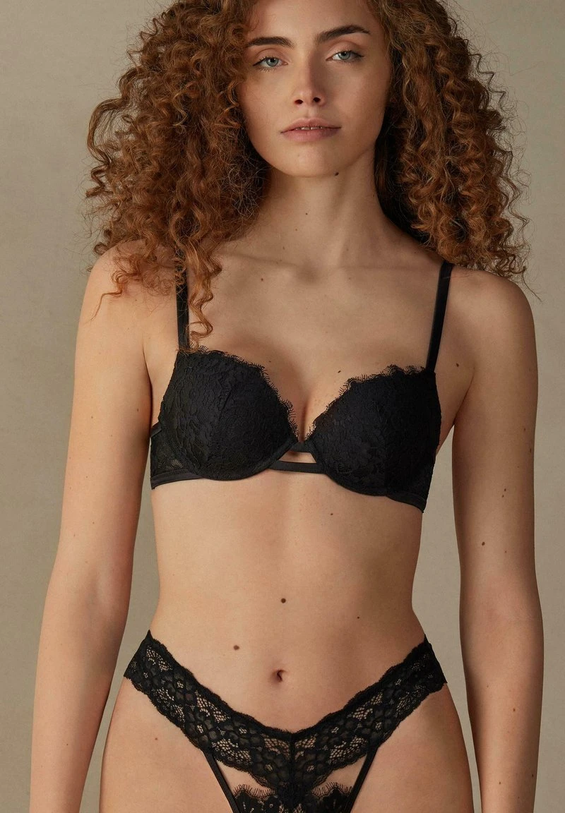 Intimissimi Damen ELETTRA HEART BEAT - Push-up BH - Black 3 Intimissimi Damen ELETTRA HEART BEAT - Push-up BH - Black