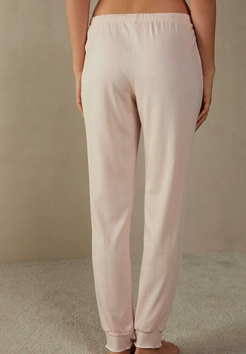 Intimissimi Damen Nachtwäsche Hose - Weiß/rose 4 Intimissimi Damen Nachtwäsche Hose - Weiß/rose – Bild 2