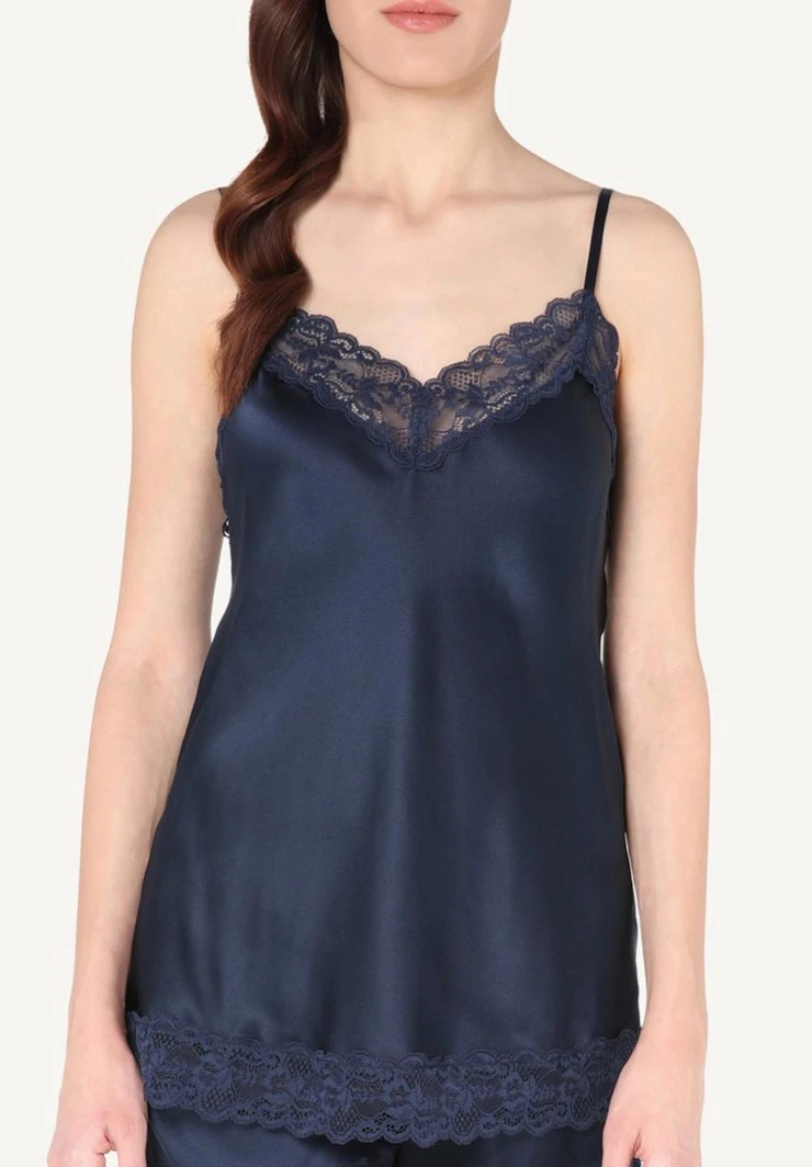 Intimissimi Damen Nachtwäsche Shirt - Dark Blue 4 Intimissimi Damen Nachtwäsche Shirt - Dark Blue – Bild 2