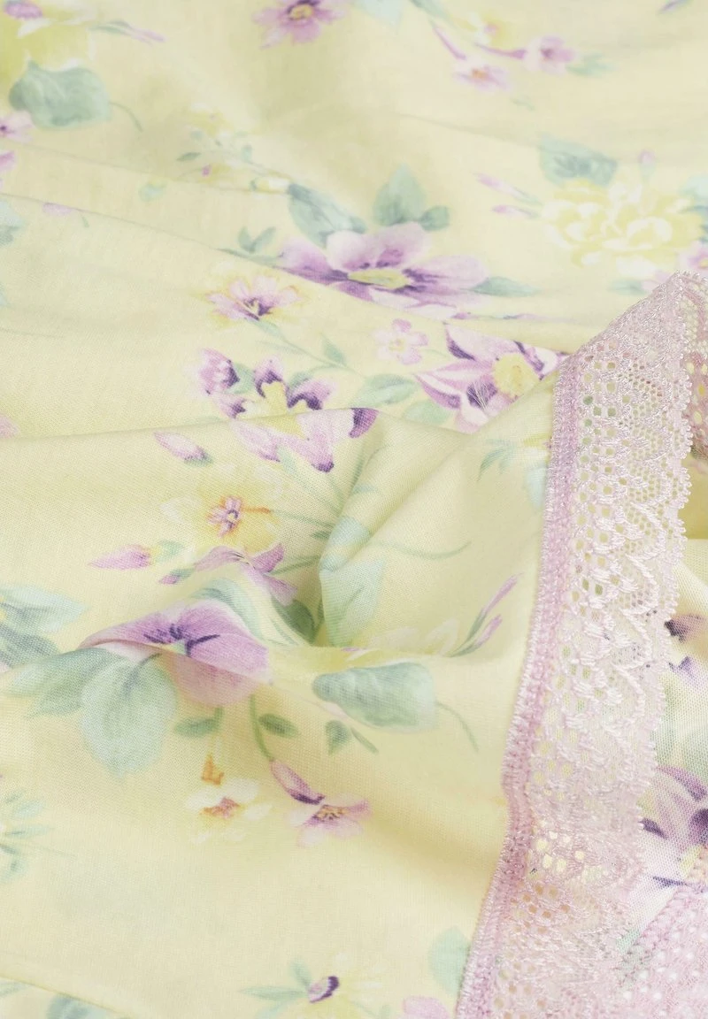 Intimissimi Damen Nachtwäsche Hose - Pastellgelb Blumenprint 8 Intimissimi Damen Nachtwäsche Hose - Pastellgelb Blumenprint – Bild 6
