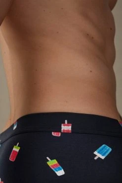 Intimissimi Herren MIT EIS-PRINT AUS ELASTISCHER SUPIMA®-BAUMWOLLE - Panties - St Gelati Blu Notte -INTIMISSIMI Verkäufe 2fd192830d354900aa998180a0702dfd