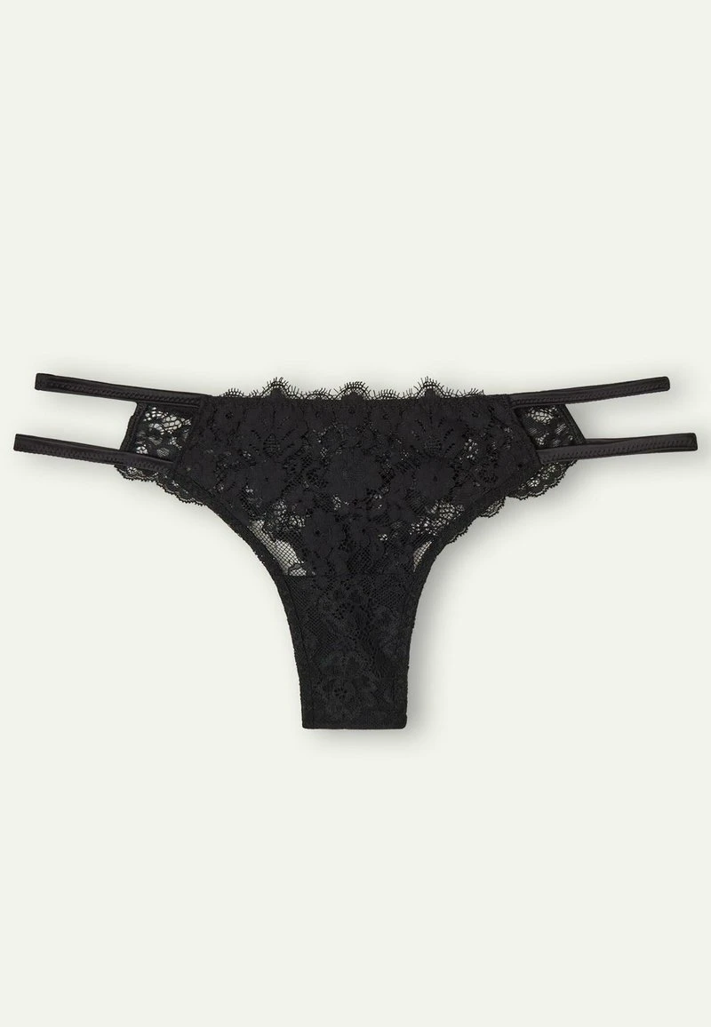 Intimissimi Damen HEART BEAT - String - Schwarz Black 6 Intimissimi Damen HEART BEAT - String - Schwarz Black – Bild 4