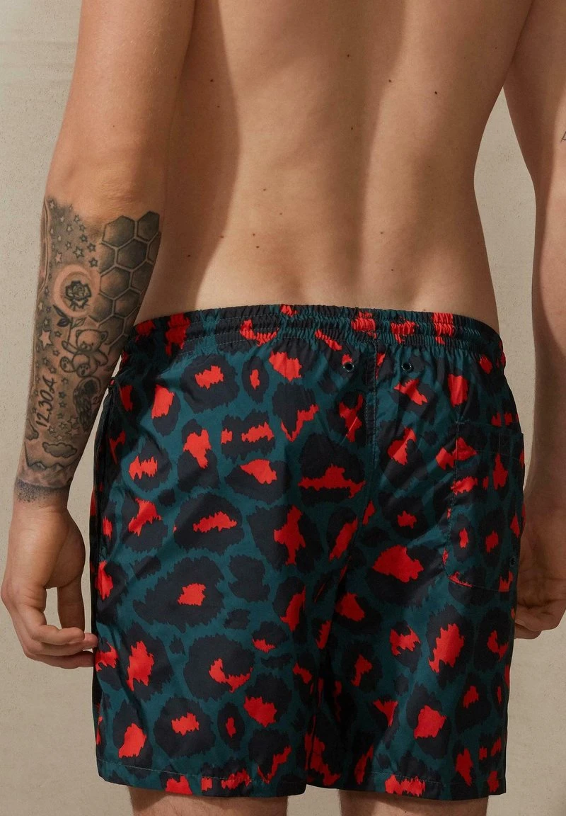 Intimissimi Herren IMPRIME ANIMALIER - Badeshorts - Dark Green Spotted Print 4 Intimissimi Herren IMPRIME ANIMALIER - Badeshorts - Dark Green Spotted Print – Bild 2