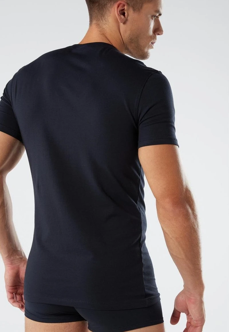 Intimissimi Herren AUS SUPIMA - Unterhemd/-shirt - Blu Notte 4 Intimissimi Herren AUS SUPIMA - Unterhemd/-shirt - Blu Notte – Bild 2