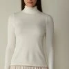 Intimissimi Damen Strickpullover - Elfenbein Powder White -INTIMISSIMI Verkäufe 371e2de79e4544e482f9cbf5e758ff07