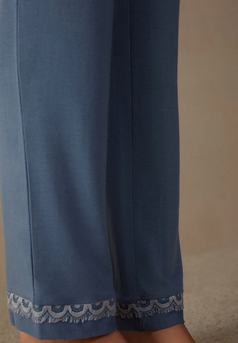 Intimissimi Damen AUS FLORAL GROOVE - Nachtwäsche Hose - Blue Sugar Paper Blue 6 Intimissimi Damen AUS FLORAL GROOVE - Nachtwäsche Hose - Blue Sugar Paper Blue – Bild 4