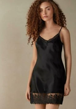 Intimissimi Damen FLY ME TO THE MOON - Nachthemd - Schwarz
