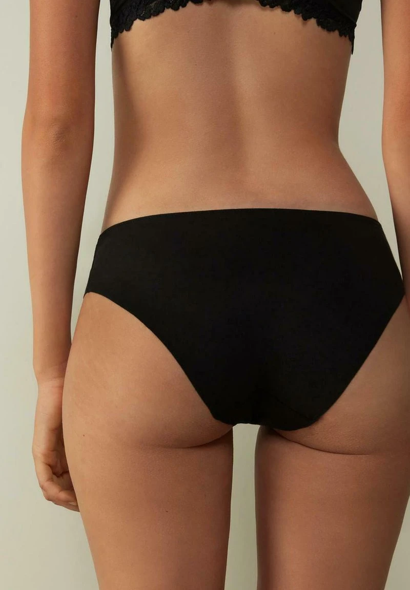 Intimissimi Damen MIT OFFENEN KANTEN PRETTY FLOWERS - Slip - Schwarz Black 5 Intimissimi Damen MIT OFFENEN KANTEN PRETTY FLOWERS - Slip - Schwarz Black – Bild 3
