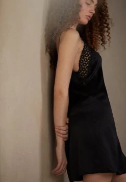 Intimissimi Damen Nachthemd - Schwarz -INTIMISSIMI Verkäufe 3a3b3f6132944cb2bf8ddb58785b5d58