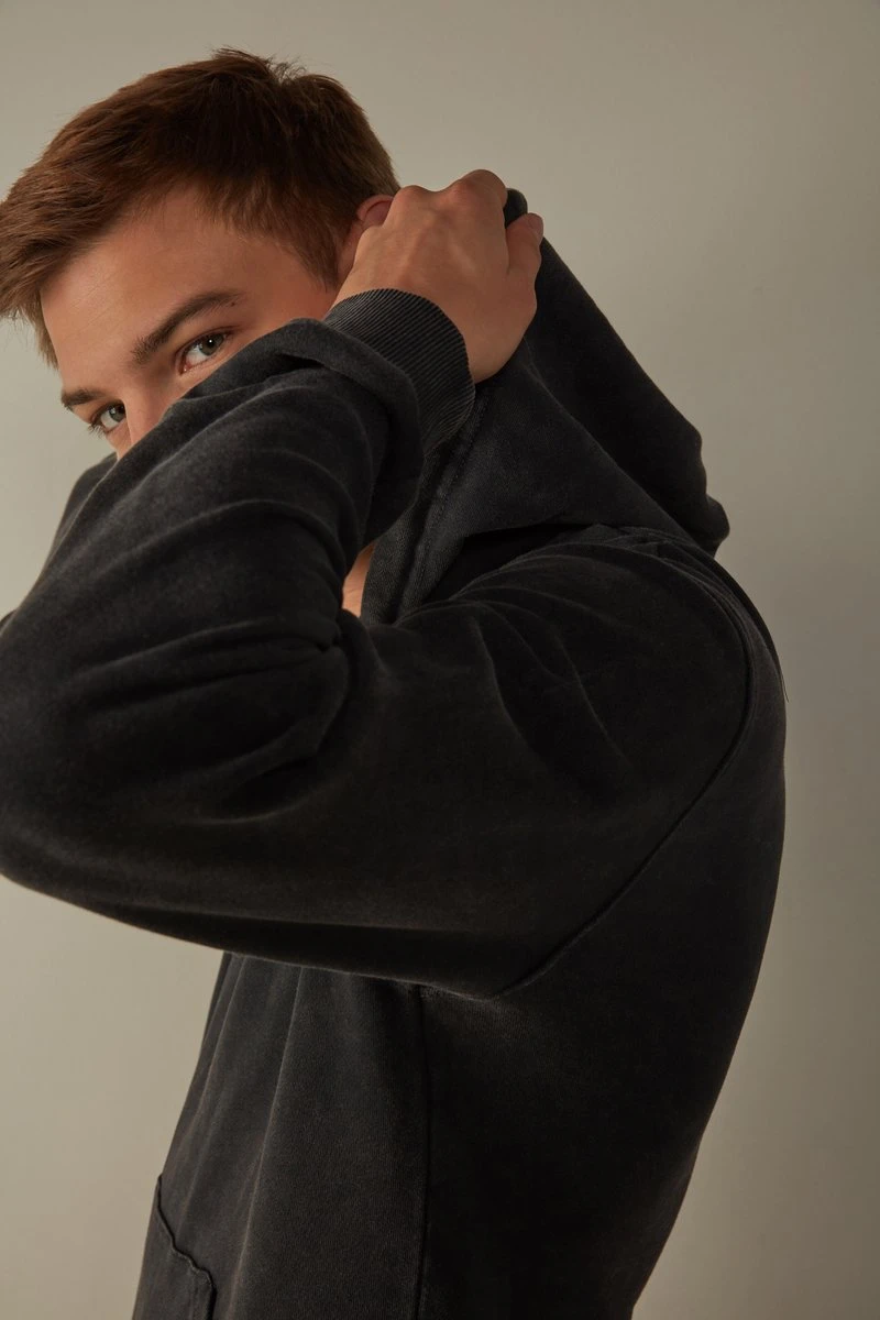 Intimissimi Herren WASHED COLLECTION - Nachtwäsche Shirt - Grau Grey 7 Intimissimi Herren WASHED COLLECTION - Nachtwäsche Shirt - Grau Grey – Bild 5