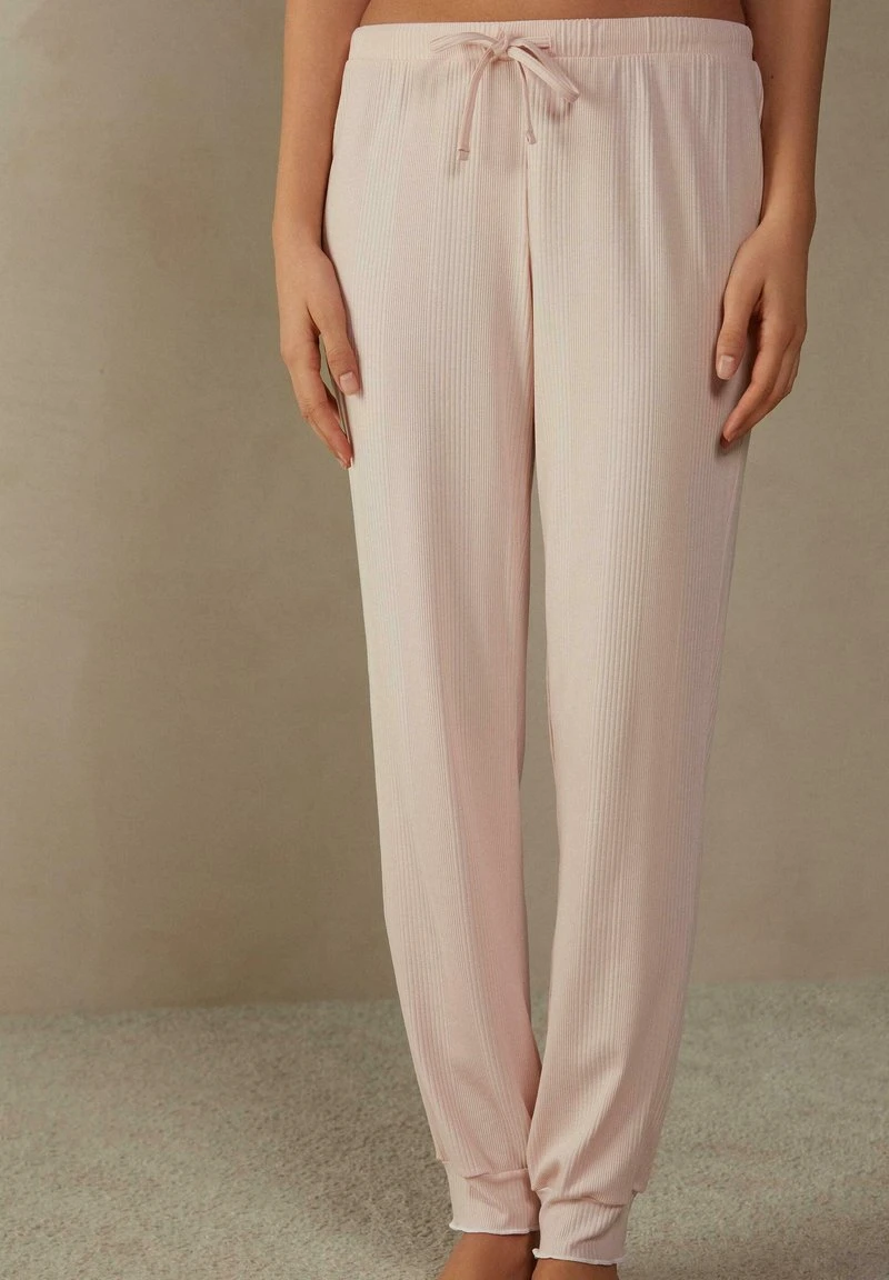 Intimissimi Damen Nachtwäsche Hose - Weiß/rose 3 Intimissimi Damen Nachtwäsche Hose - Weiß/rose