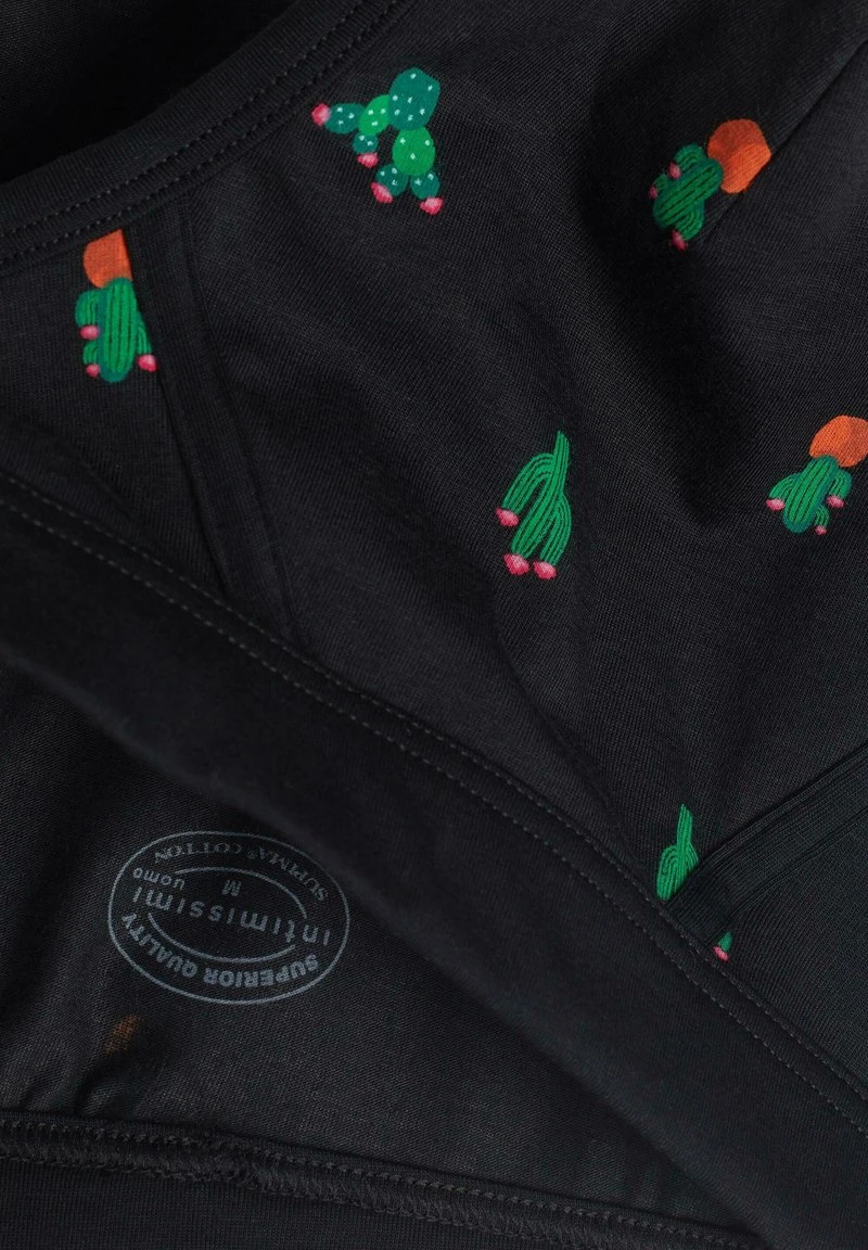 Intimissimi Herren Slip - Schwarz Kaktus Print 4 Intimissimi Herren Slip - Schwarz Kaktus Print – Bild 2