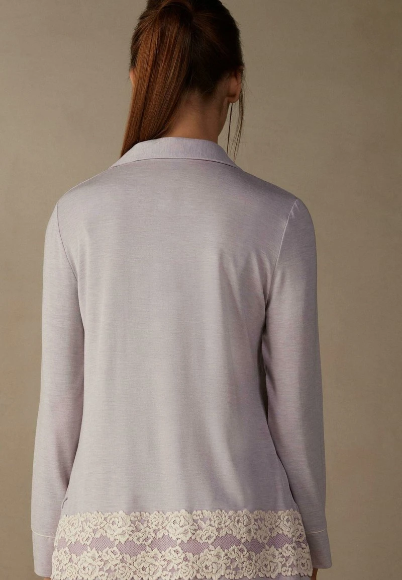 Intimissimi Damen Nachtwäsche Shirt - Orchidee Puderweiss 4 Intimissimi Damen Nachtwäsche Shirt - Orchidee Puderweiss – Bild 2