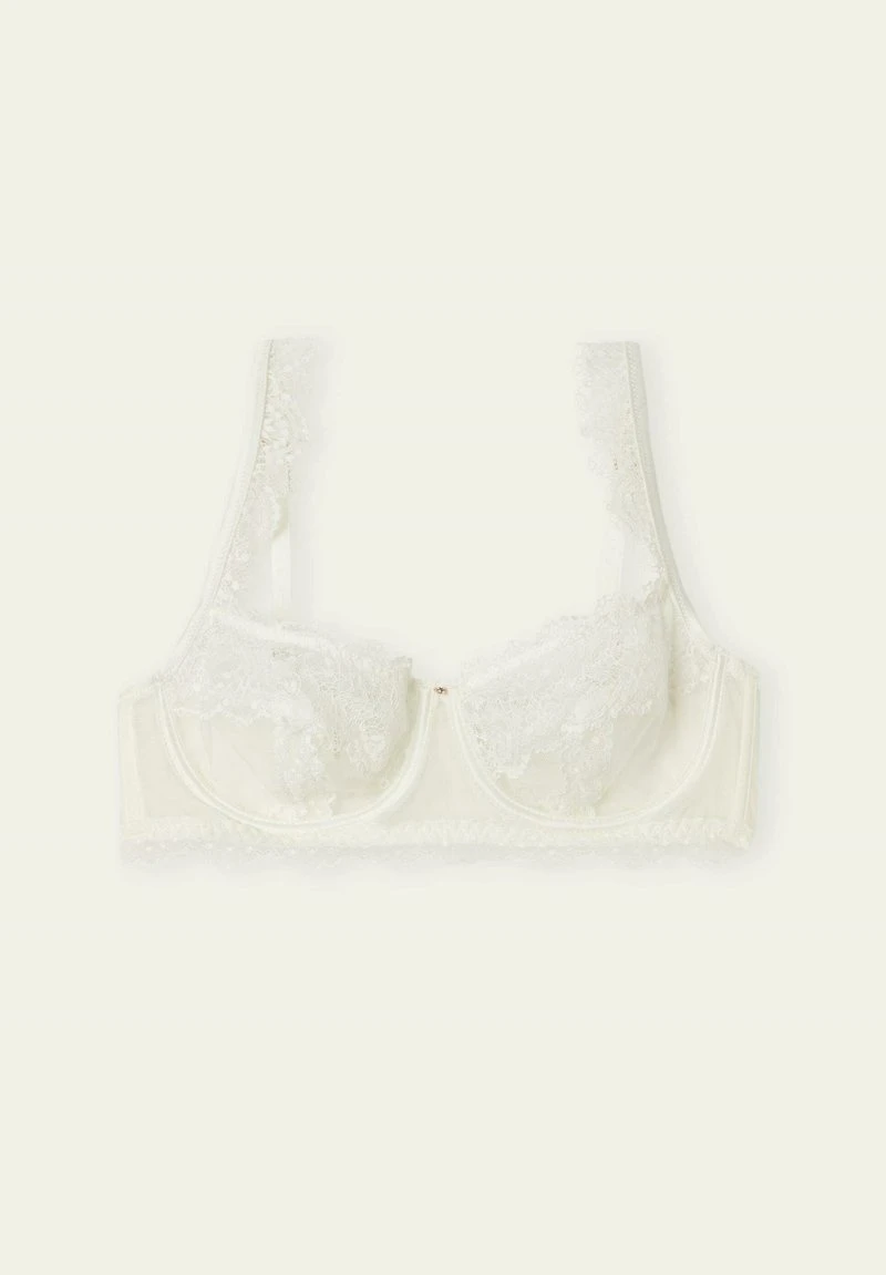 Intimissimi Damen JARDIN D'AMOUR - Balconette BH - Elfenbein Powder White 6 Intimissimi Damen JARDIN D'AMOUR - Balconette BH - Elfenbein Powder White – Bild 4