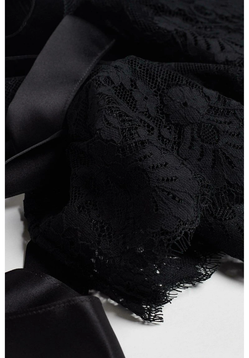 Intimissimi Damen Nachthemd - Schwarz - 019 - Black 7 Intimissimi Damen Nachthemd - Schwarz - 019 - Black – Bild 5