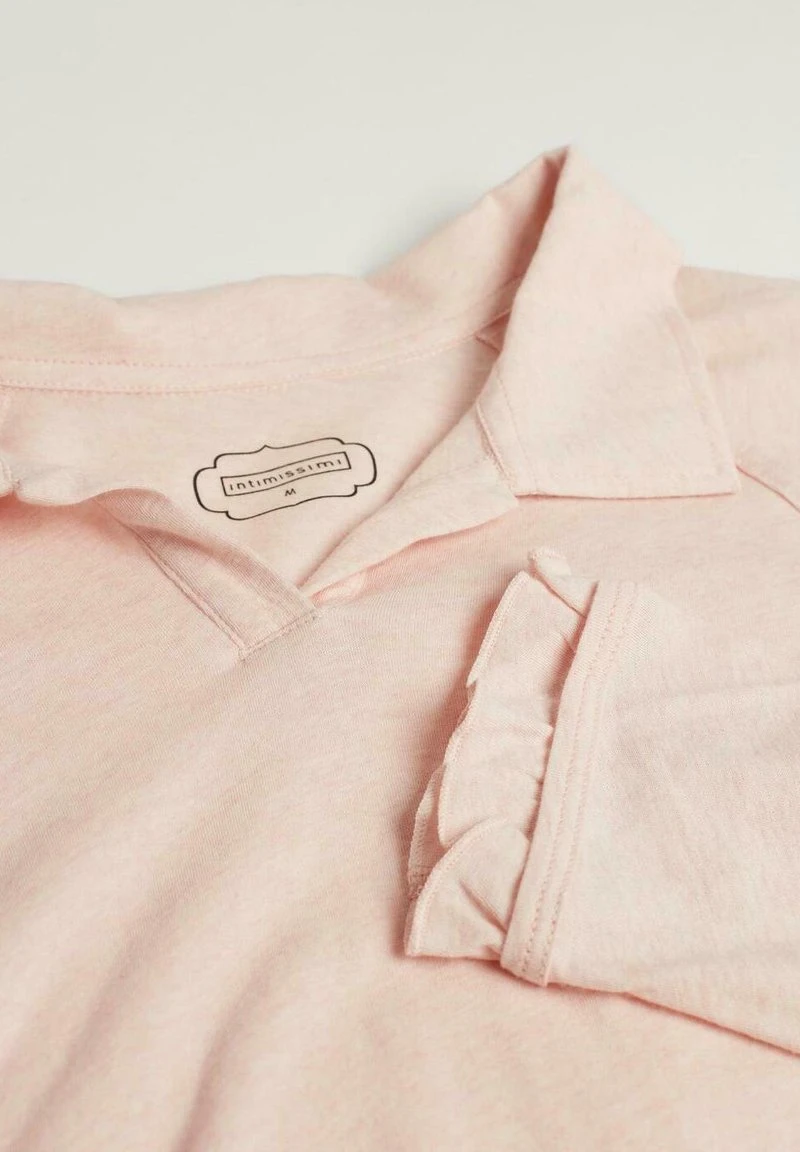 Intimissimi Damen LANGÄRMELIGES ROUCHES - Nachtwäsche Shirt - Hellrosa Smoky Pink Blend 9 Intimissimi Damen LANGÄRMELIGES ROUCHES - Nachtwäsche Shirt - Hellrosa Smoky Pink Blend – Bild 7