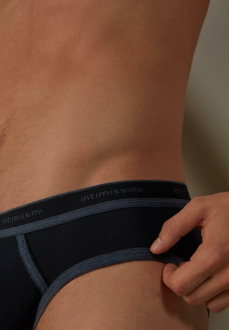 Intimissimi Herren MIT LOGO - Slip - Midnight Blue Denim Blue Blend 6 Intimissimi Herren MIT LOGO - Slip - Midnight Blue Denim Blue Blend – Bild 4