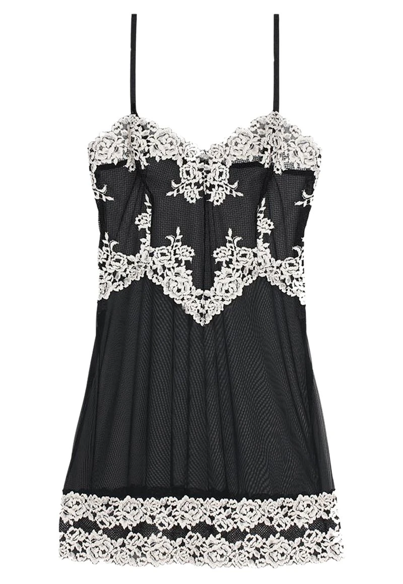 Intimissimi Damen BABYDOLL PRETTY FLOWERS - Nachthemd - Nero/ivory 7 Intimissimi Damen BABYDOLL PRETTY FLOWERS - Nachthemd - Nero/ivory – Bild 5