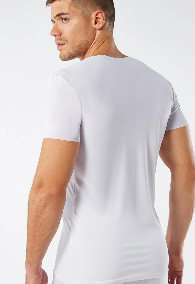 Intimissimi Herren OFFENKANTIGES SHIRT AUS MIKRO-NETZSTOFF - Unterhemd/-shirt - Bianco 4 Intimissimi Herren OFFENKANTIGES SHIRT AUS MIKRO-NETZSTOFF - Unterhemd/-shirt - Bianco – Bild 2