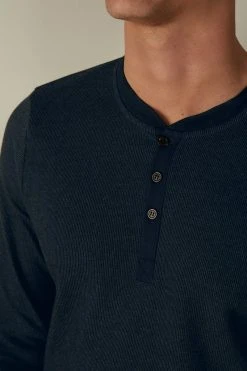 Intimissimi Herren MIT SERAFINO-KRAGEN - Nachtwäsche Shirt - Blau 11 Intimissimi Herren MIT SERAFINO-KRAGEN - Nachtwäsche Shirt - Blau -INTIMISSIMI Verkäufe 41753ec720114d38bad891f880beb7f8